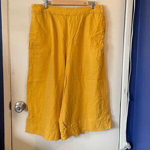 Madewell Cropped Wide Leg Pants